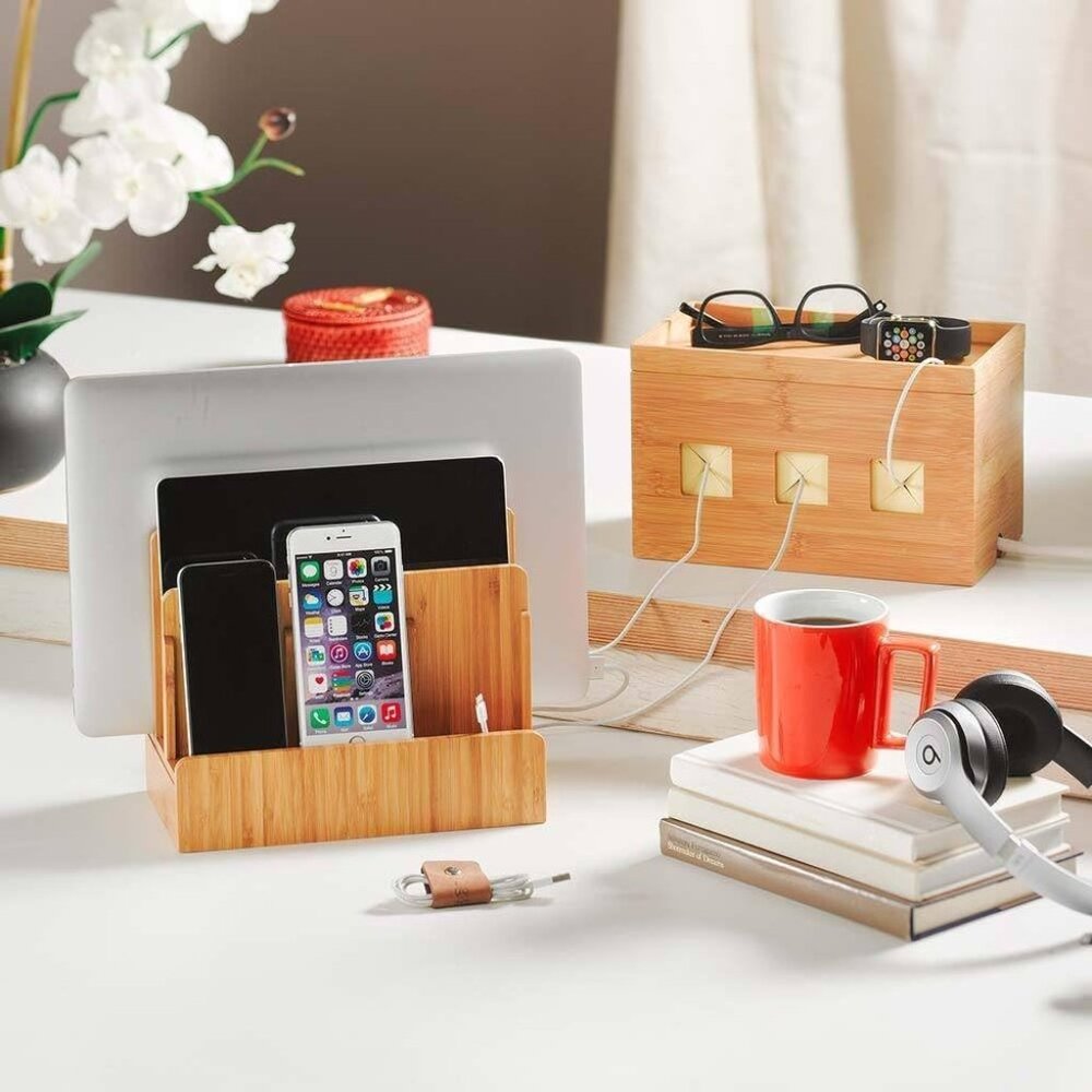 G.U.S. Multi-Device Charging Station Dock & Organizer - Multiple Finishes Availa - Picture 7 of 9
